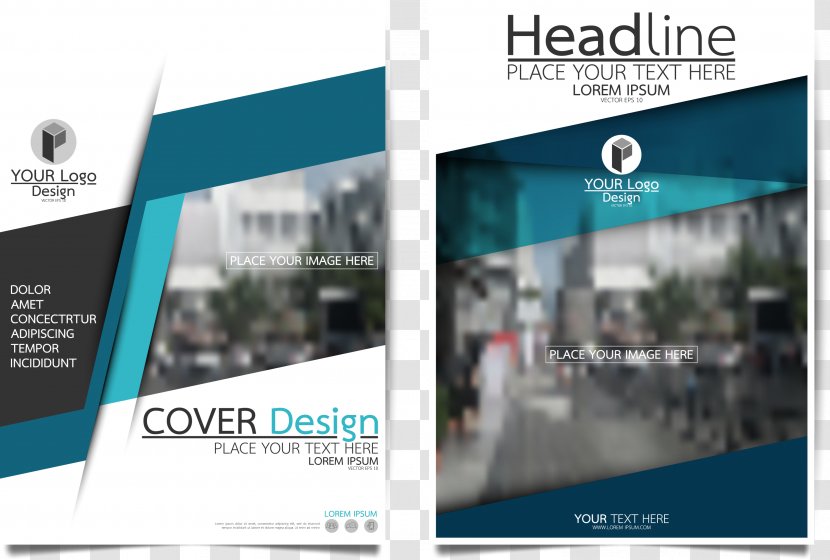 Brochure Flyer Album Cover - Corporate Design - Business Vector Pictures Transparent PNG