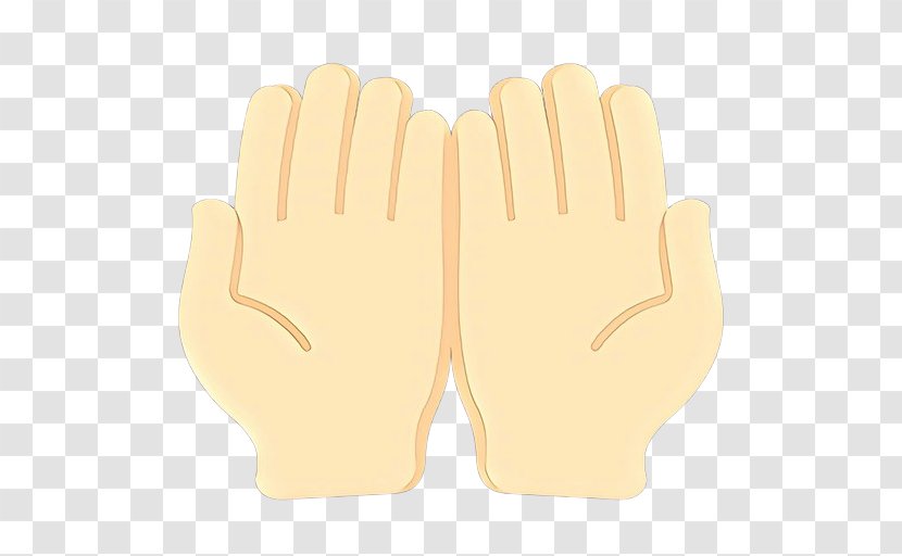 Gear Background - Safety Glove - Thumb Gesture Transparent PNG