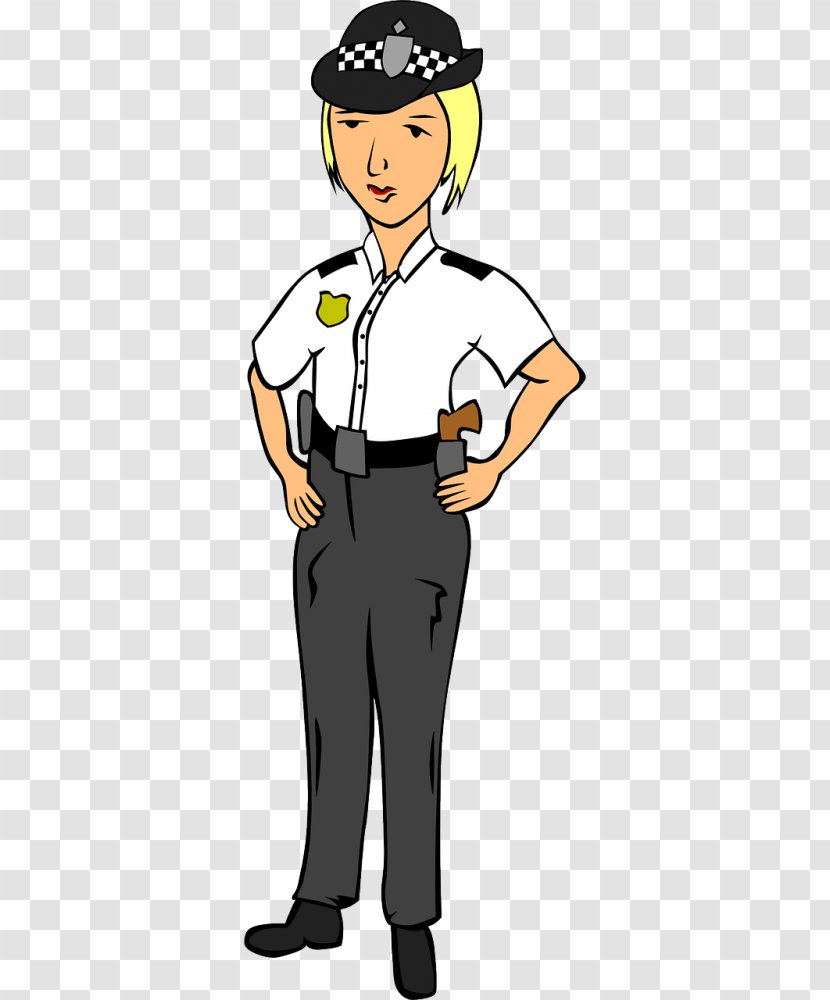 Police Officer Vector Graphics Clip Art Woman - Gesture - Clipart Standing Transparent PNG