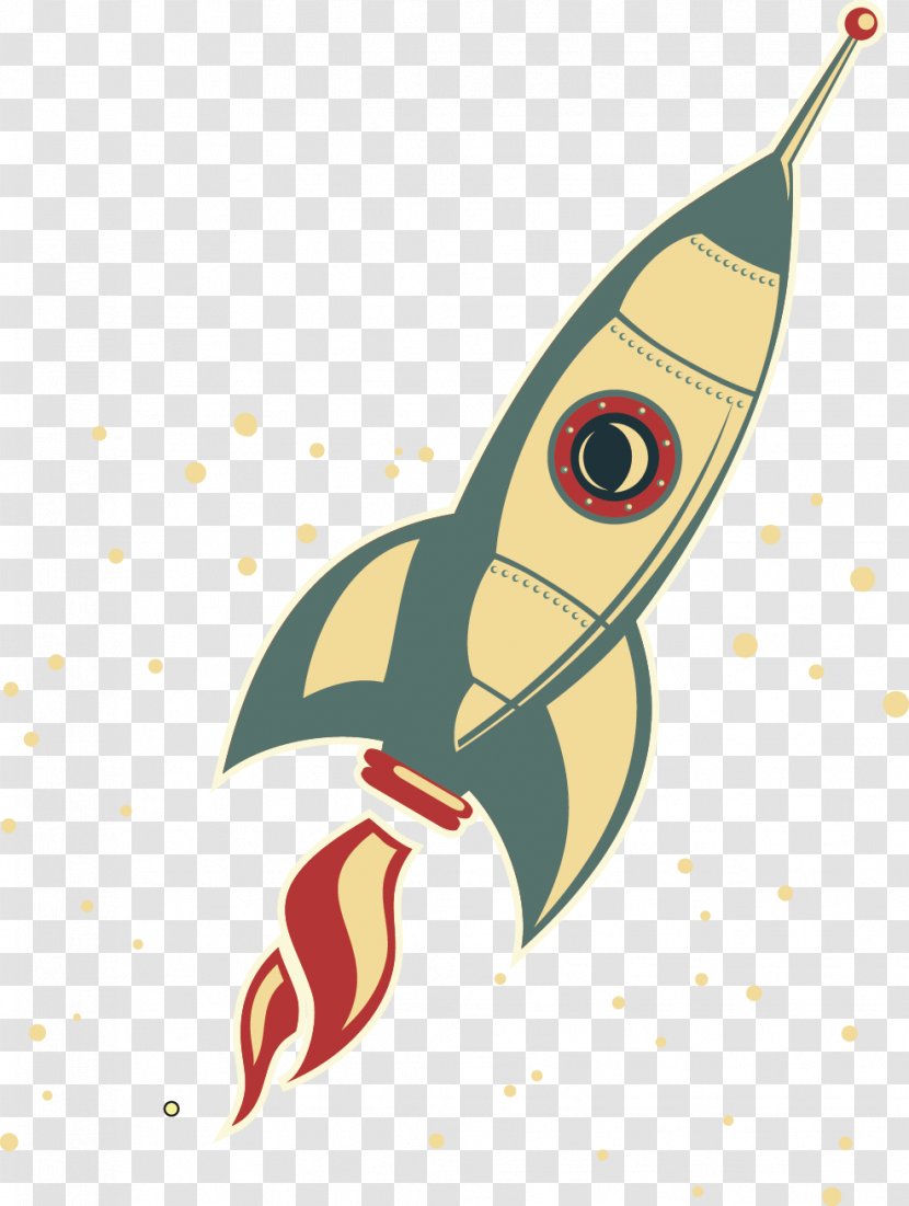 Rocket Spacecraft Illustration - Astronaut - Spaceship Transparent PNG