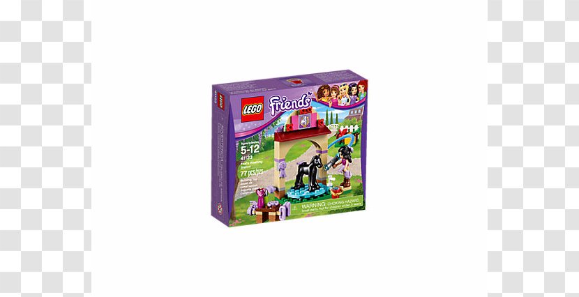 LEGO 41123 Friends Foal's Washing Station Amazon.com - Toy Block - Horse Transparent PNG