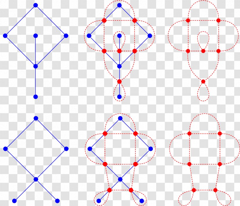 Dual Graph Medial Planar Duality - Disjoint Union Transparent PNG