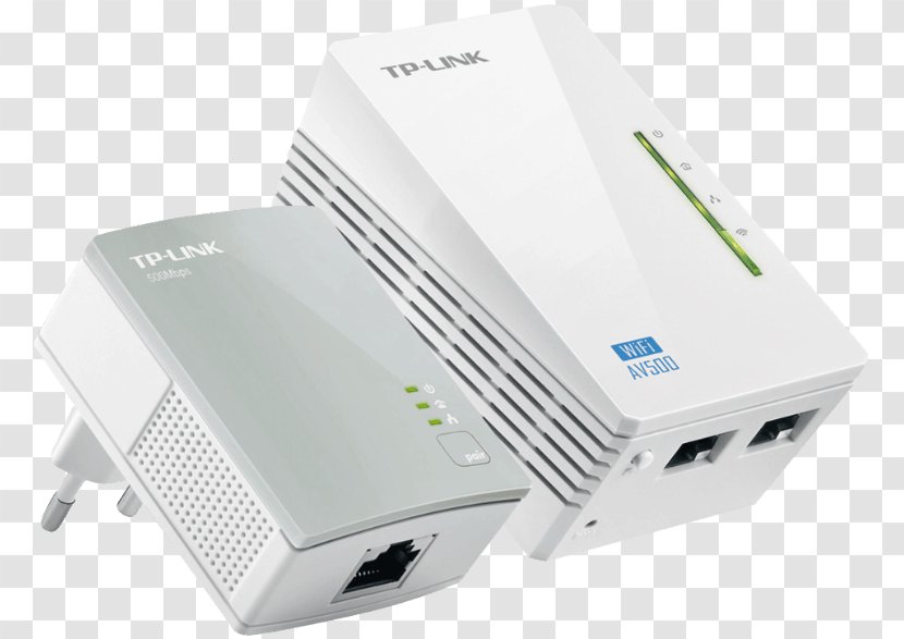 Power-line Communication TP-Link Wi-Fi Wireless Repeater HomePlug - Adapter - Tplink Transparent PNG
