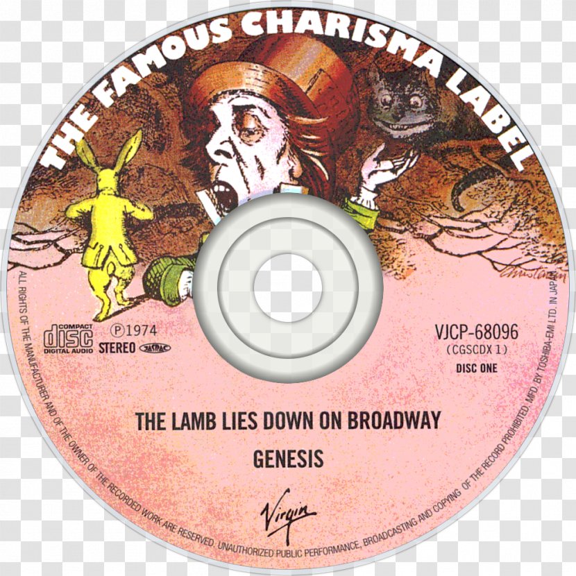 Genesis Live Selling England By The Pound Phonograph Record Seconds Out - Compact Disc - Mutton Volumes Transparent PNG
