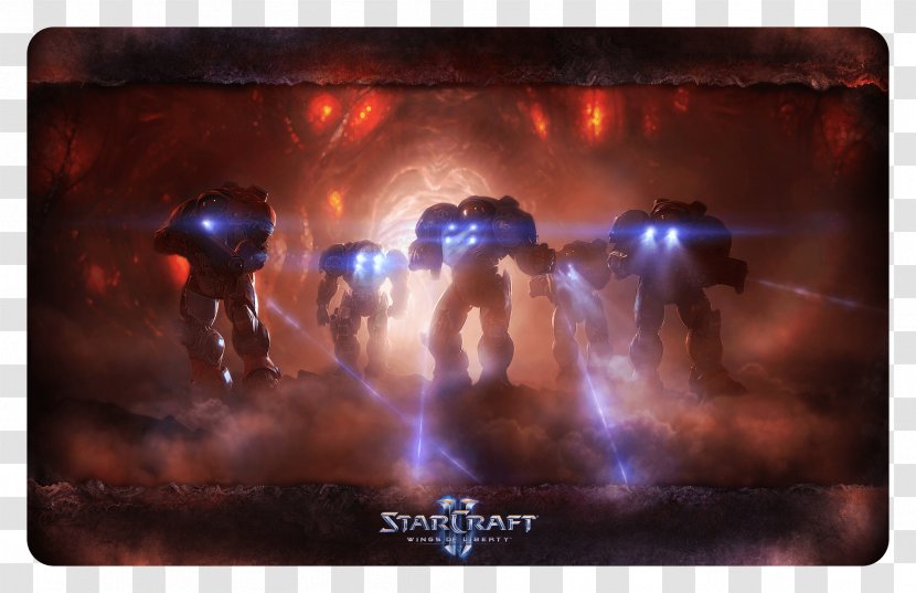 StarCraft II: Heart Of The Swarm Video Games Battle.net Desktop Wallpaper Jim Raynor - Game - Starcraft Ship Transparent PNG