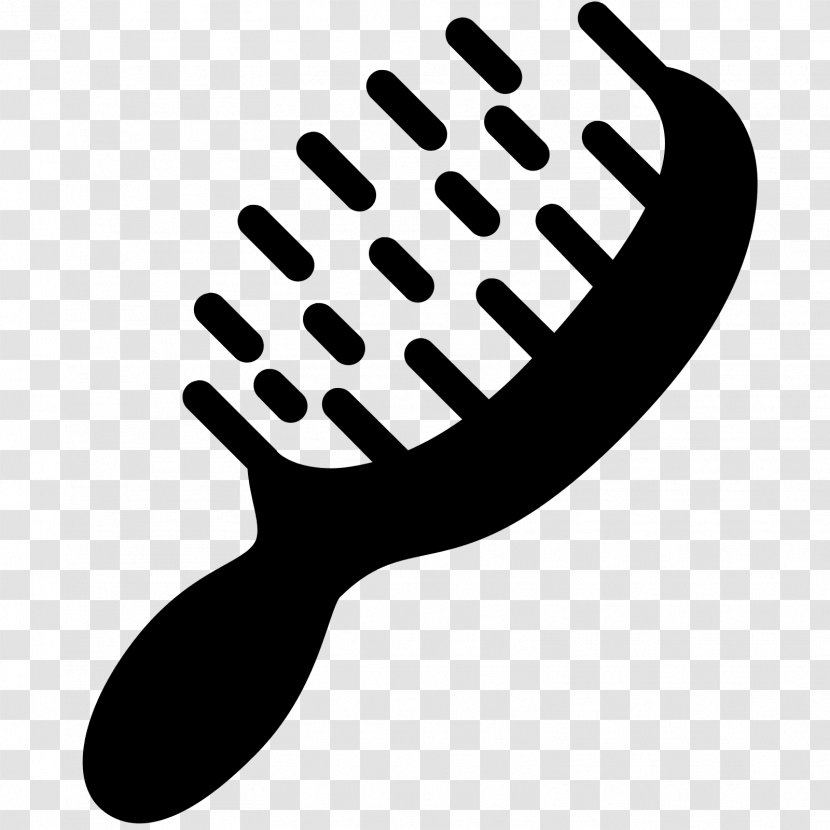 Comb Hairbrush - Hand - Haarburste Transparent PNG