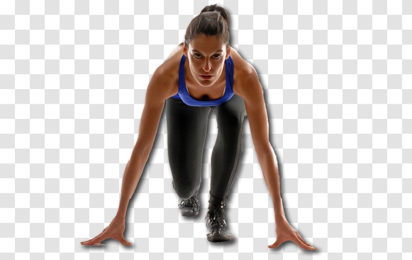 Athletic Training Sports Athlete - Silhouette Transparent PNG
