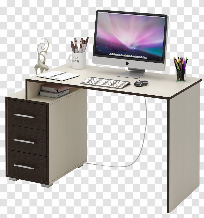 Table Computer Desk Office Living Room - Cases Housings Transparent PNG