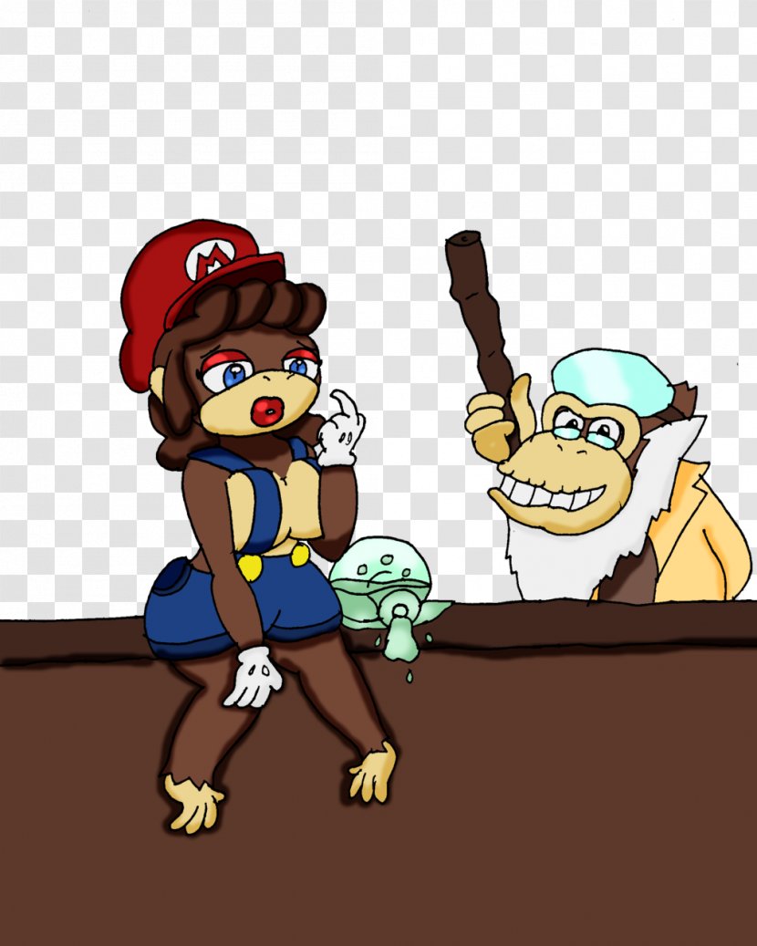 Donkey Kong 64 Luigi Cranky Mario Country 3: Dixie Kong's Double Trouble! - Fictional Character Transparent PNG