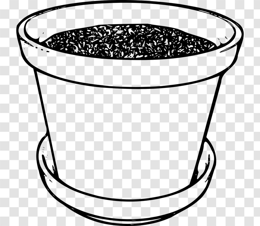 Flowerpot Clip Art - Garden - Soilinapot Transparent PNG