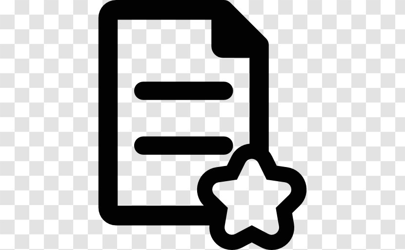 Black And White Technology Rectangle - Pictogram - Document Transparent PNG