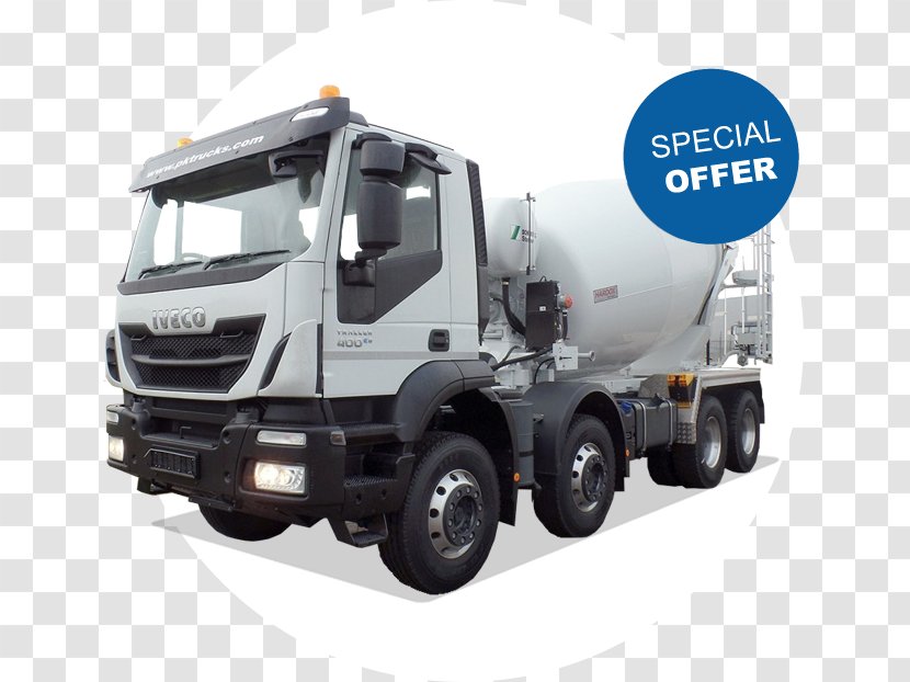 Iveco Trakker Cement Mixers Car Price Transparent PNG