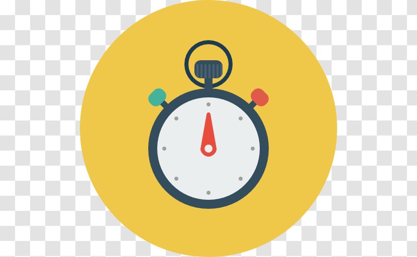 Stopwatch Timer Chronometer Watch - Material - Yellow Transparent PNG