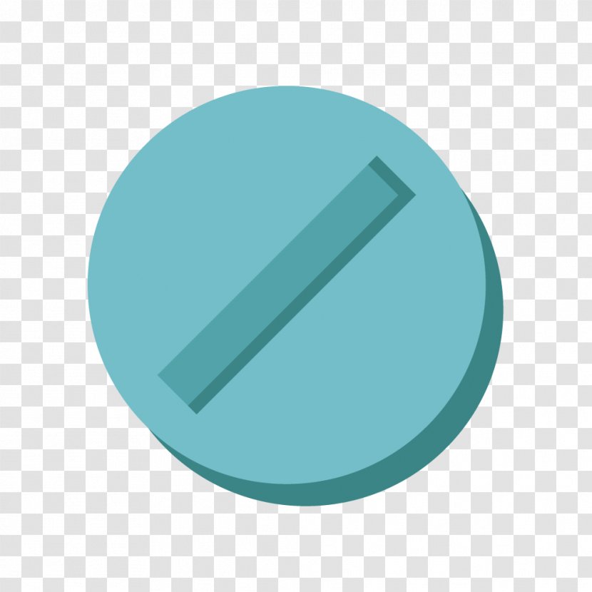 Circle Angle Font - Blue - Vector Round Pills Creatives Transparent PNG