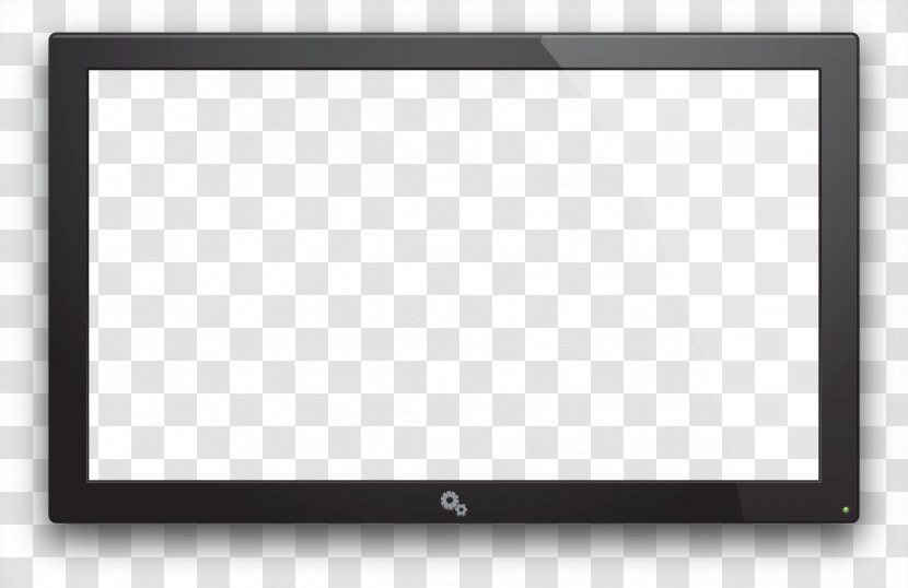 Square Area Black And White Pattern - Photography - Old TV Image Transparent PNG