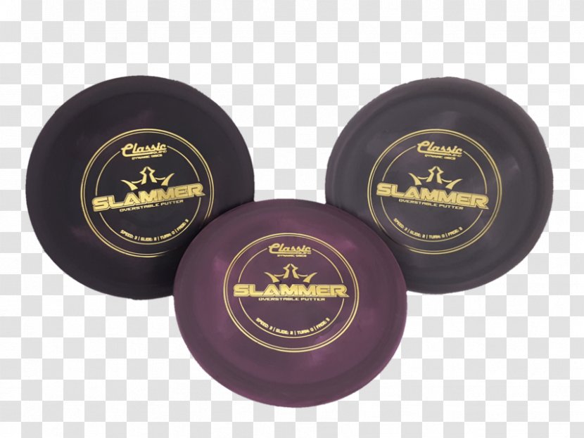 Dynamic Discs - Purple - Glow Putt Productions Transparent PNG