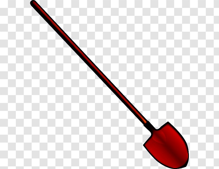 Line Cartoon - Shovel - Tool Meter Transparent PNG