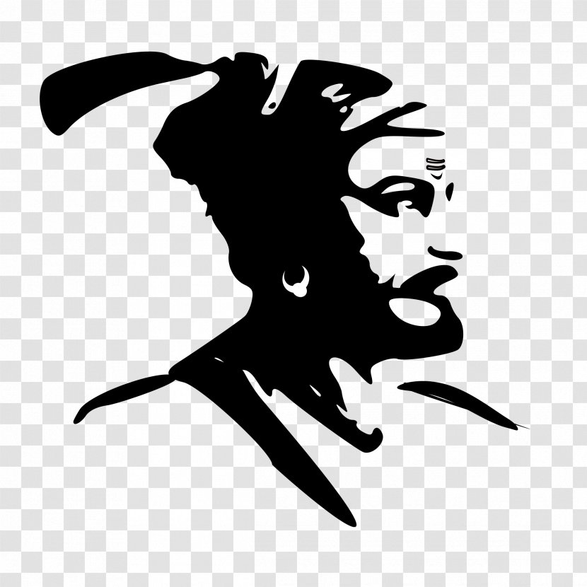 Maratha Empire Chhatrapati Clip Art - Stencil - Bhagat Singh Transparent PNG