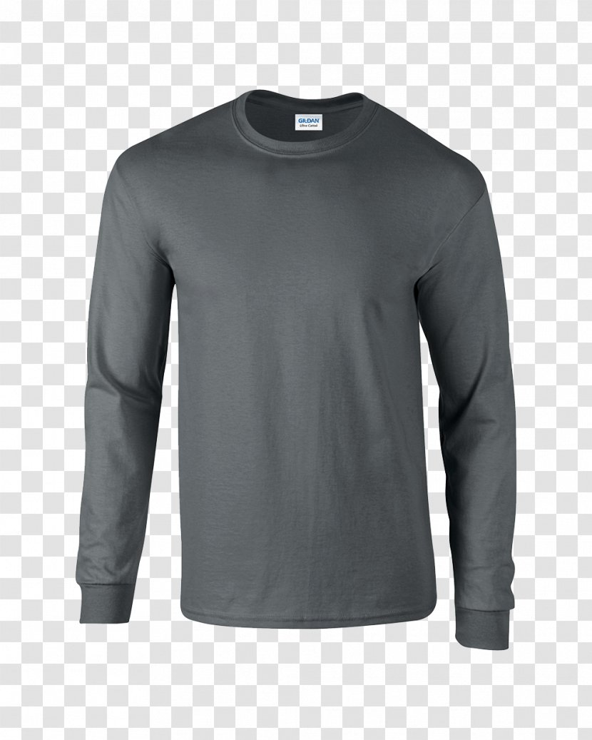 Long-sleeved T-shirt Gildan Activewear - Sweater - Sleeve Five Point Transparent PNG