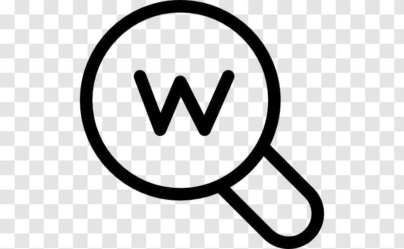 Magnifying Glass Internet Symbol Transparent PNG