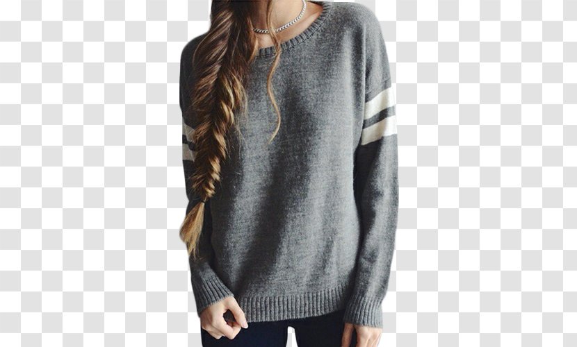 Hoodie Sweater Sleeve Neckline Fashion - Shirt Transparent PNG