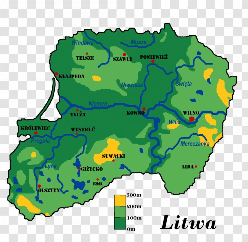 Map Vilnius Interwar Lithuania DeviantArt Digital Art Transparent PNG