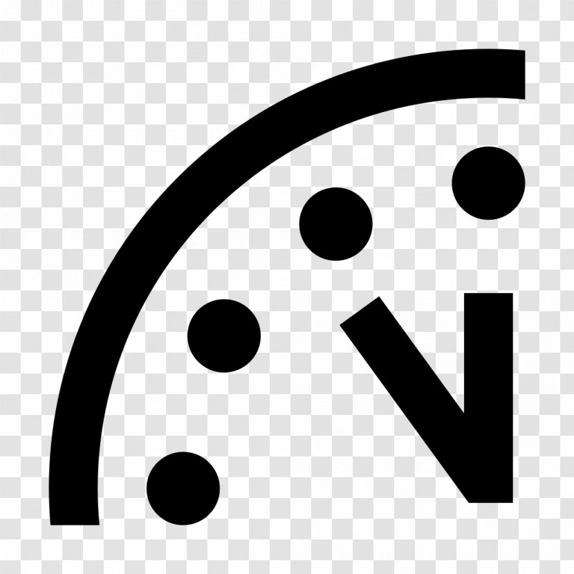 Doomsday Clock Bulletin Of The Atomic Scientists Timer - Wikimedia Commons Transparent PNG