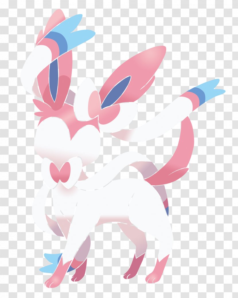 Pokémon X And Y Sylveon Eevee Espeon - Rabits Hares - Cute Charm Transparent PNG