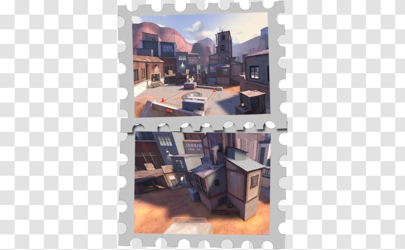 Team Fortress 2 Map Postage Stamps Bloodhound - Tf Transparent PNG