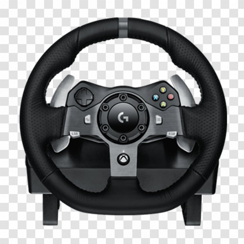 Logitech Driving Force GT G920 Racing Wheel Xbox One - Video Game Transparent PNG