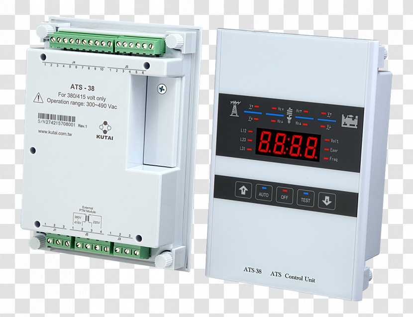 Transfer Switch Electronics Electrical Switches Electricity Voltage Regulator - Electric Generator - Ats Transparent PNG