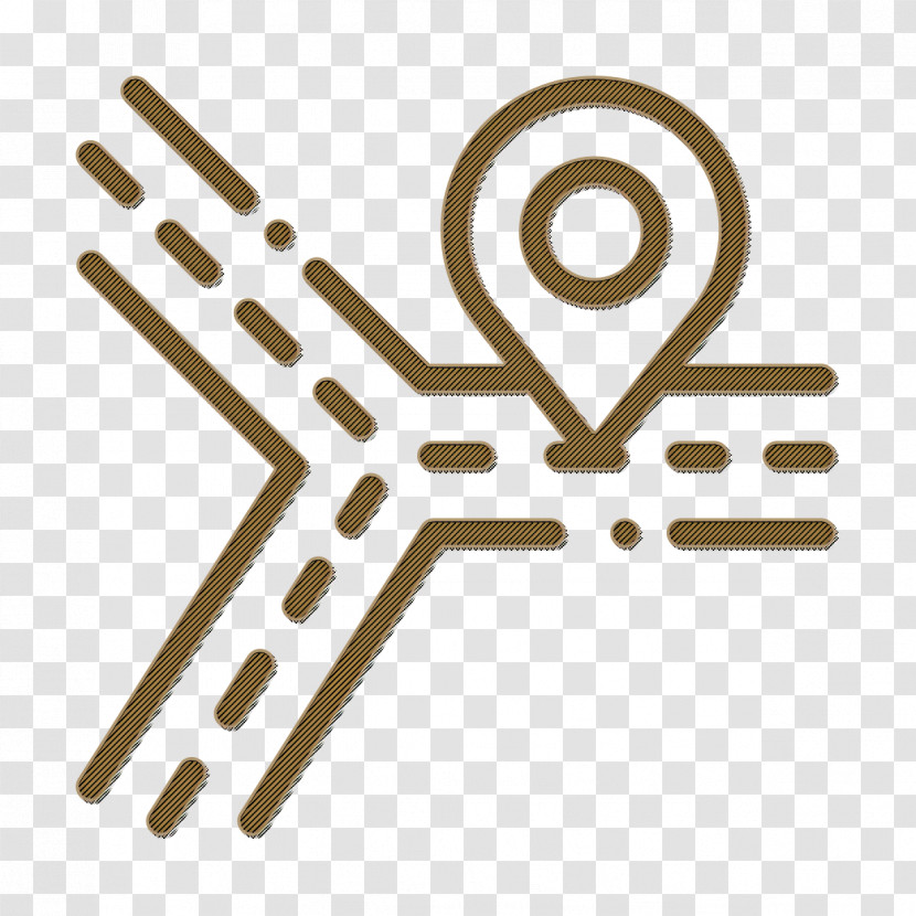 Navigation And Maps Icon Road Icon Roads Icon Transparent PNG