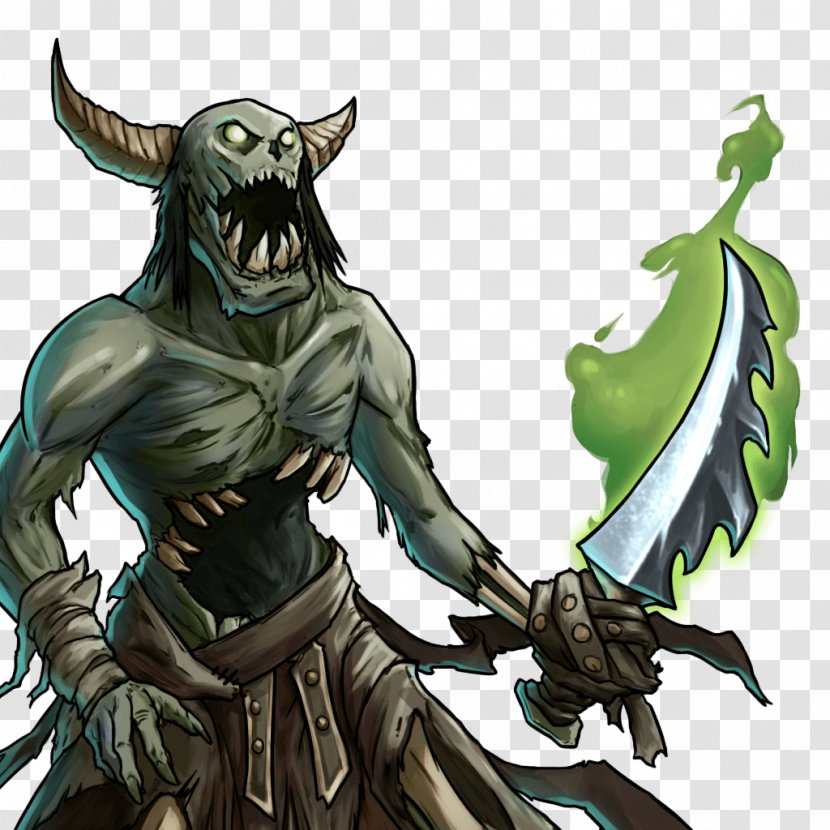 Ghoul Demon - Mythology - Cryptid Warlord Transparent PNG
