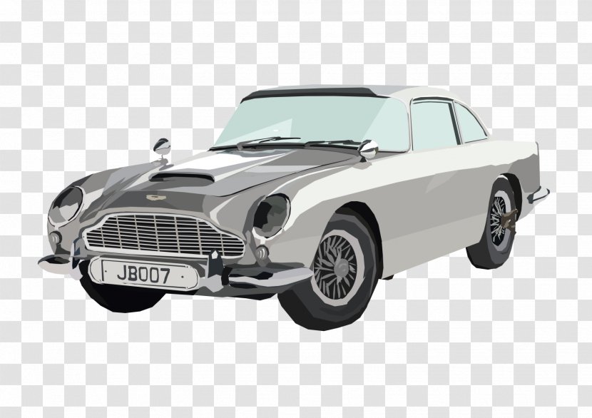 Aston Martin DB5 Model Car Performance - Cinematography Transparent PNG