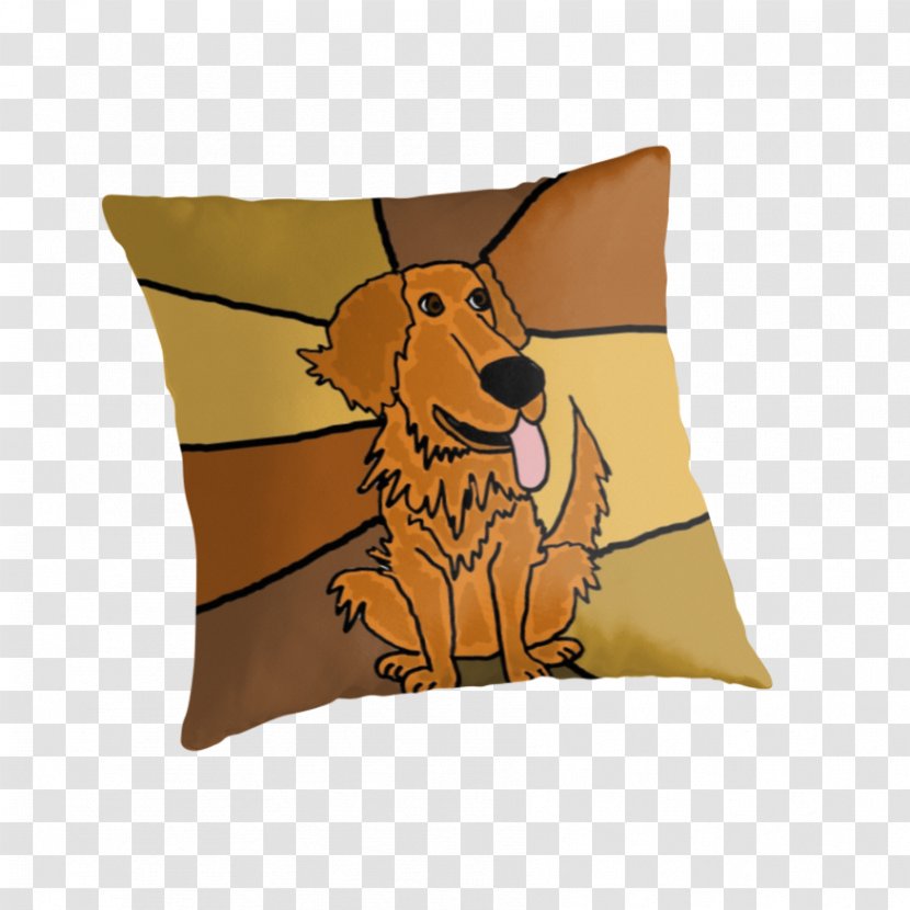 IPad Air Golden Retriever Mini Throw Pillows - Carnivoran - Puppy Transparent PNG