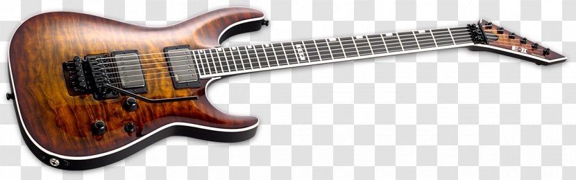 Electric Guitar Acoustic Bass ESP Horizon FR-II LTD EX-50 - String Instrument Transparent PNG