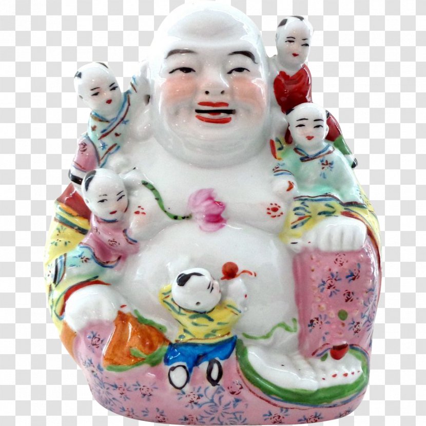 Budai Buddhism Child Buddharupa Figurine - Smile Transparent PNG