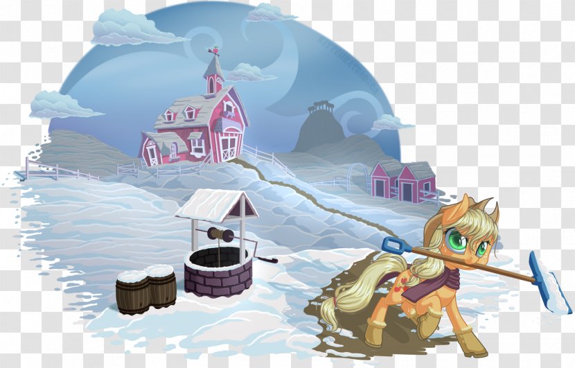 Applejack Pony Fan Art - Imageboard - Igloo Cooler Transparent PNG