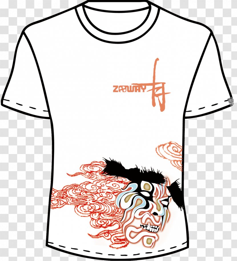Printed T-shirt Hoodie Polo Shirt - Flower - Sika Deer Transparent PNG