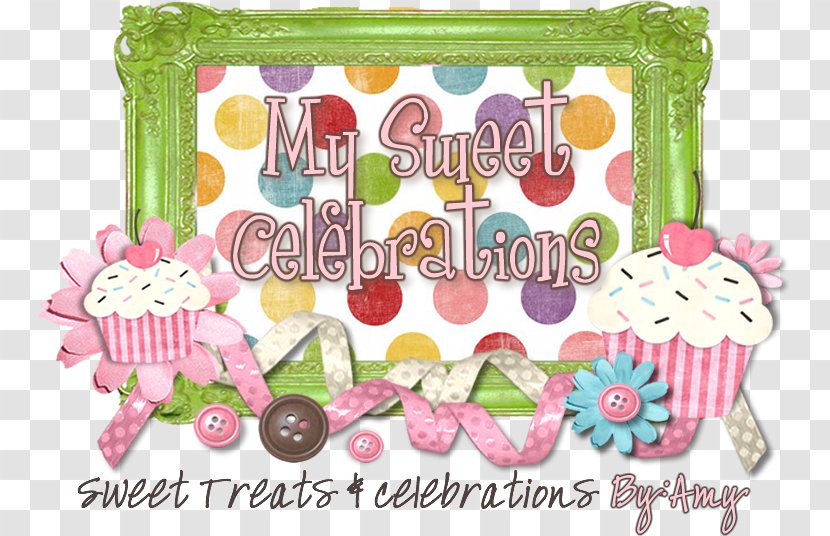 Cake Decorating Toy Pink M Font - Kitty Party Transparent PNG