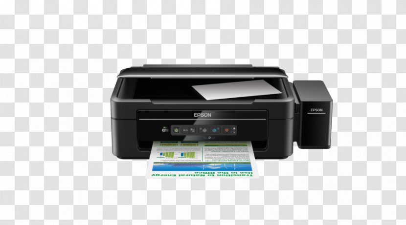 Multi-function Printer Inkjet Printing Photocopier Epson - Output Device Transparent PNG
