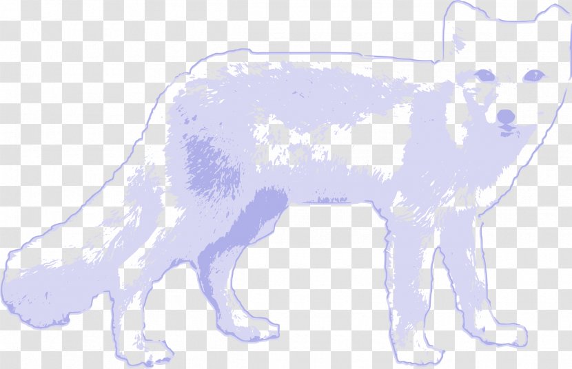 Arctic Fox Wolf Red Clip Art - Fauna Transparent PNG