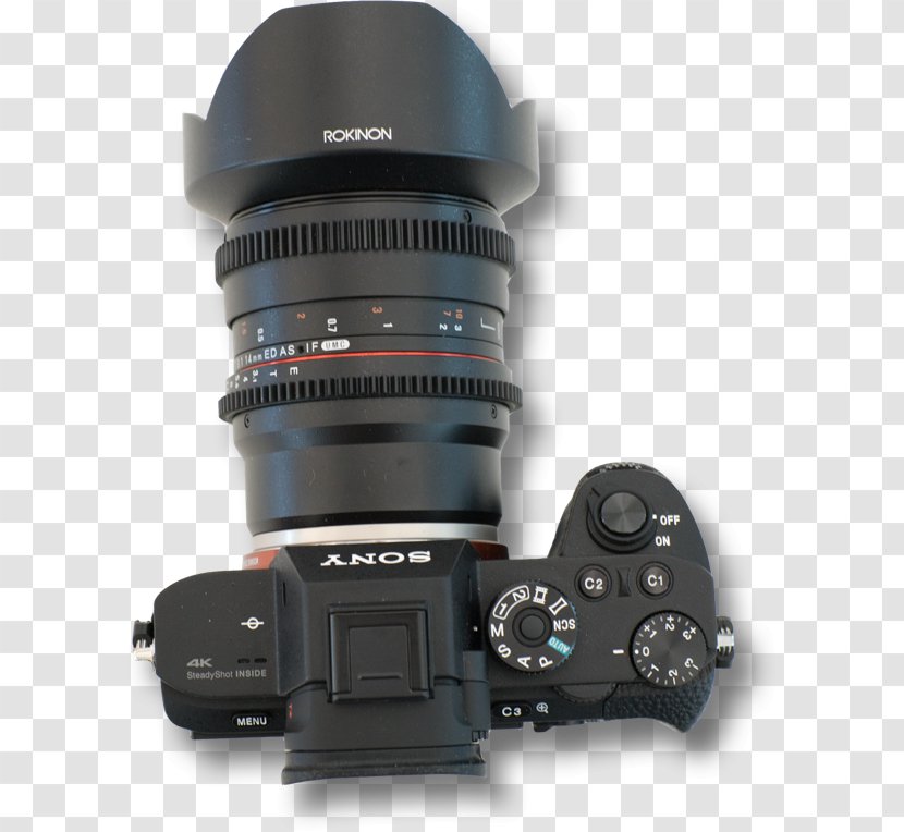 Digital SLR Sony Alpha 7S Fisheye Lens Camera - Equipment Transparent PNG