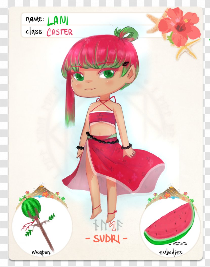 Flowering Plant Cartoon Character Doll - Red Transparent PNG