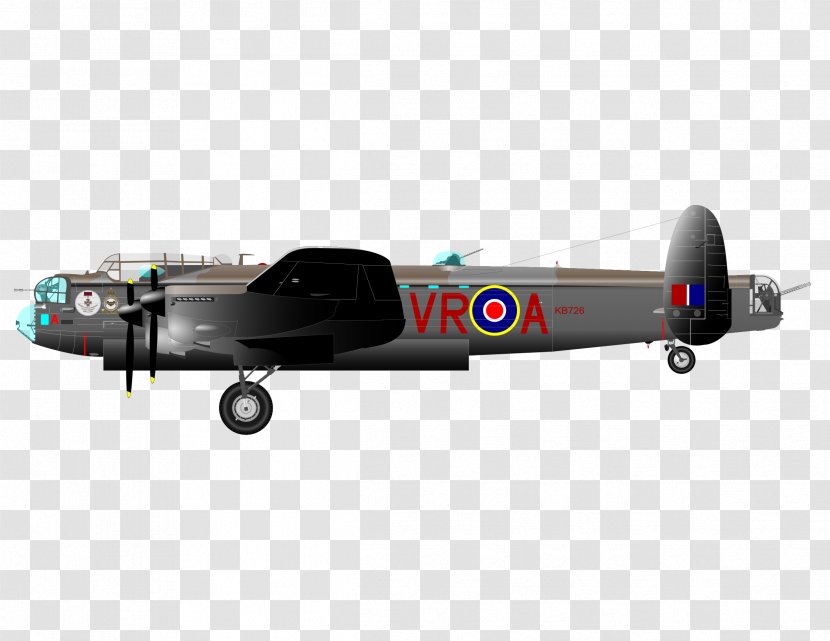 Airplane Avro Lancaster Helicopter Clip Art - Aircraft Transparent PNG