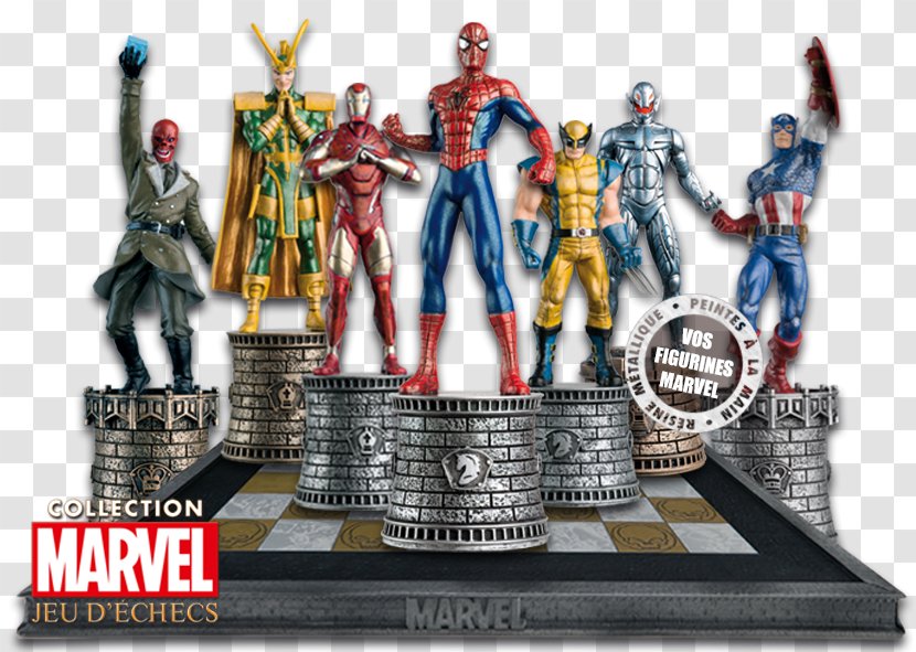 Board Game Chess Spider-Man Marvel Heroes 2016 Comics - Superhero Transparent PNG
