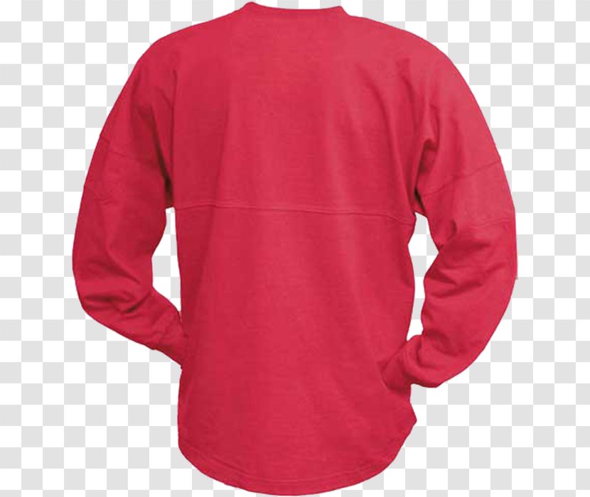 T-shirt Sleeve Clothing Sweater - Red - Billboards Transparent PNG