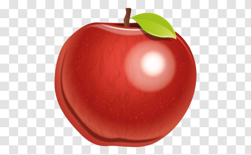 McIntosh Apple - Red Transparent PNG