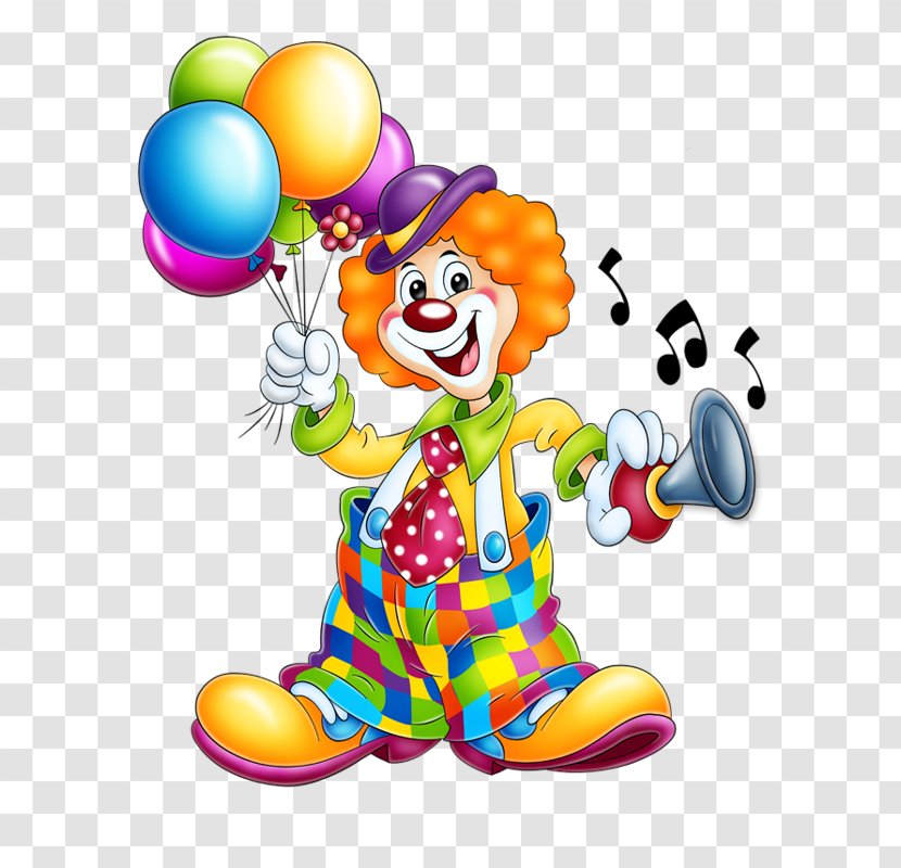 Clown Circus Clip Art - Carnival Transparent PNG