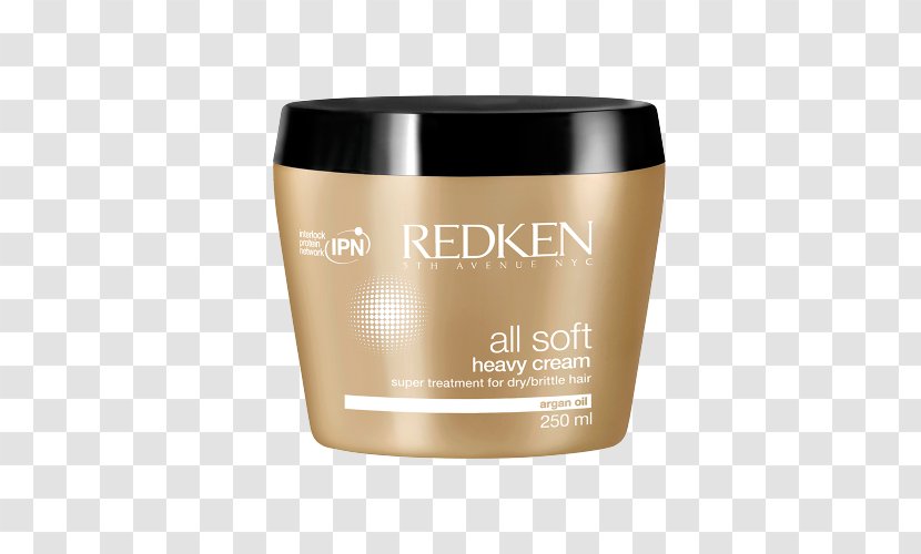 Redken All Soft Shampoo Heavy Cream Mask Hair Care Conditioner Argan-6 Oil Transparent PNG